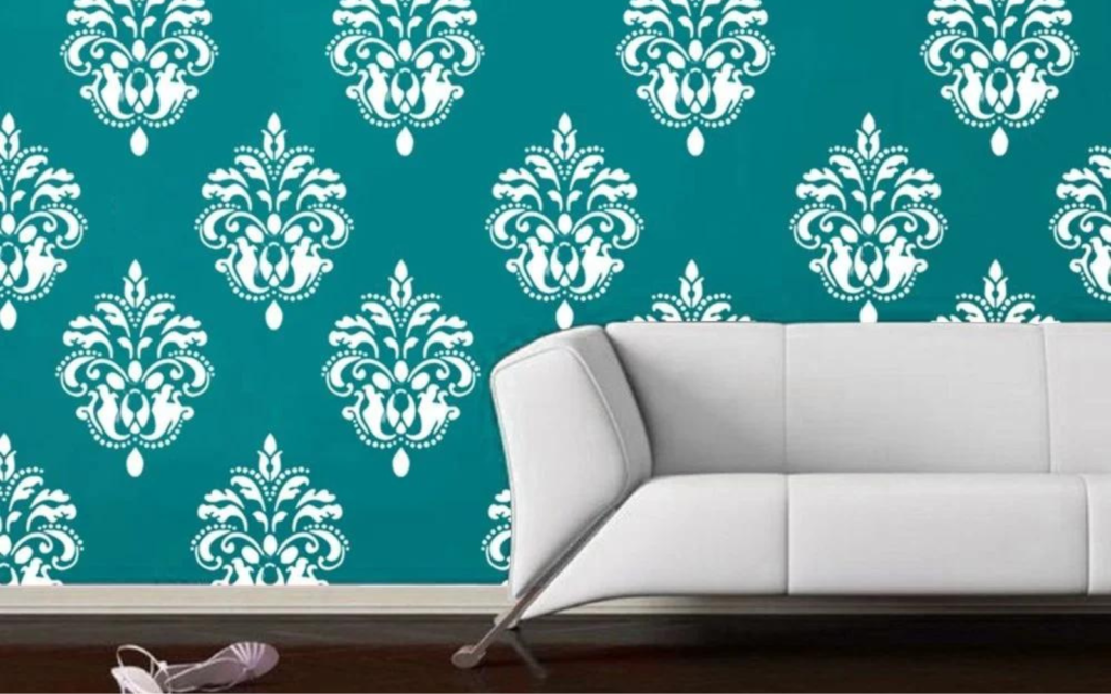 Wall Stencil Painting